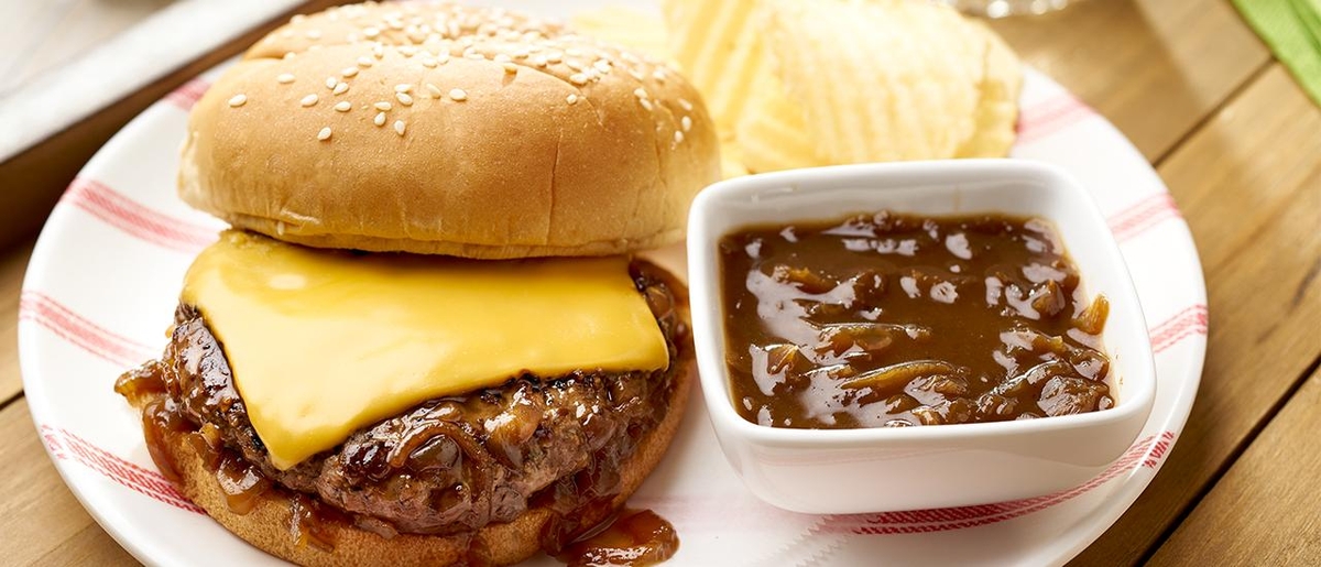 French Onion Burgers | Campbell's® Recipes