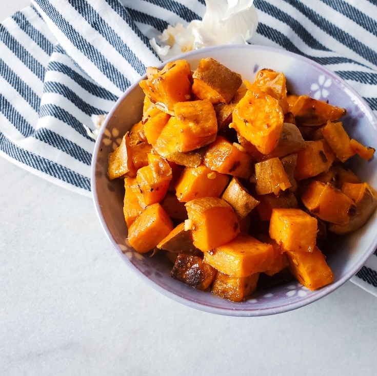 Sweet and Spicy Sweet Potatoes - Southern & Modern